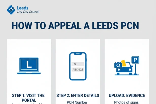 How to appeal a Leeds parking fine or PCN quickly