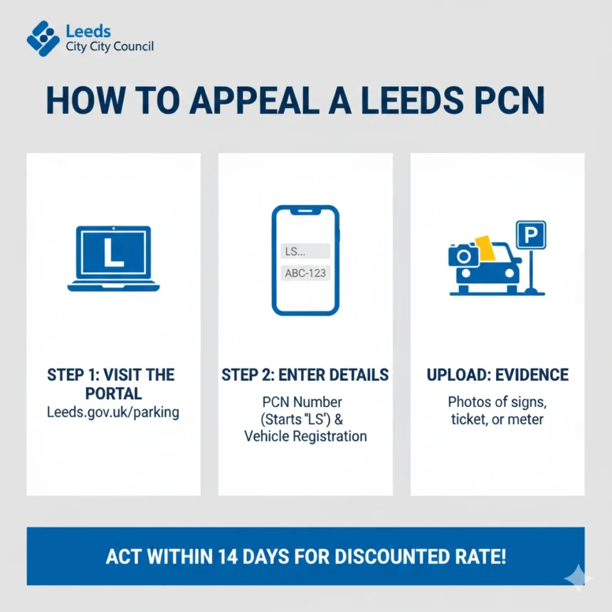 How to appeal a Leeds parking fine or PCN quickly