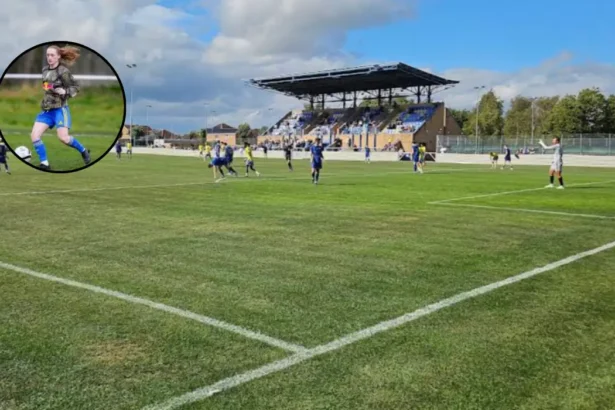 Leeds Women’s Free-Kick Scare vs Huddersfield Town at Garforth 2026