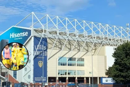 HWC Trading Gnonto Signed A4 Framed Print for Leeds Fans 2026