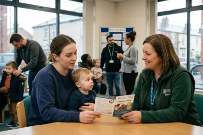 How to access the Rothwell Family Hub support services