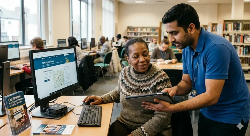 How to get free internet if you're on benefits in Leeds