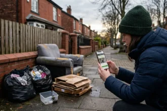 How to report fly-tipping on your street via FixMyStreet