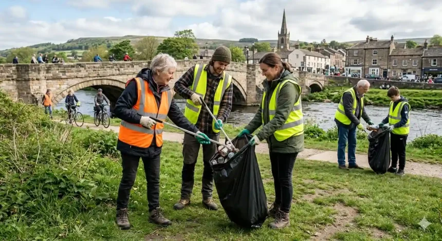 How to volunteer for the Otley Town litter pick days