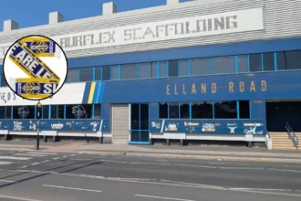 Super Leeds Double-Sided Fan Scarf for Matches & Souvenirs 2026