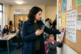 How to find after-school clubs for kids in Rothwell