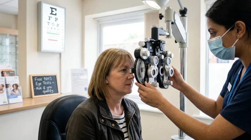 How to get a free eye test if you're on benefits in Garforth