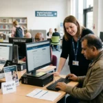 How to get free computer access and benefits help in Leeds