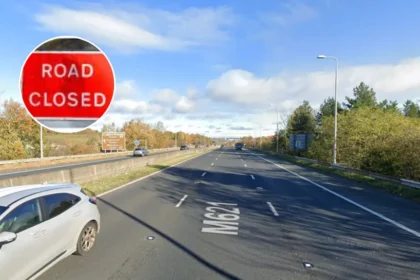 Leeds M621 Crash Blocks Park Lane, Delays Mount - Leeds 2026