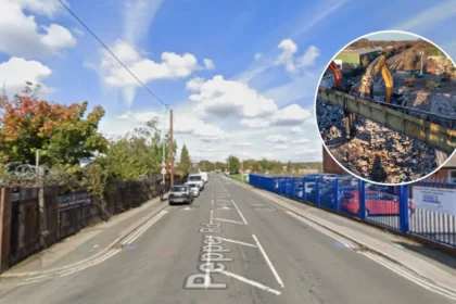 Pepper Road Railway Bridge Partial Demolition in Hunslet, Leeds 2026