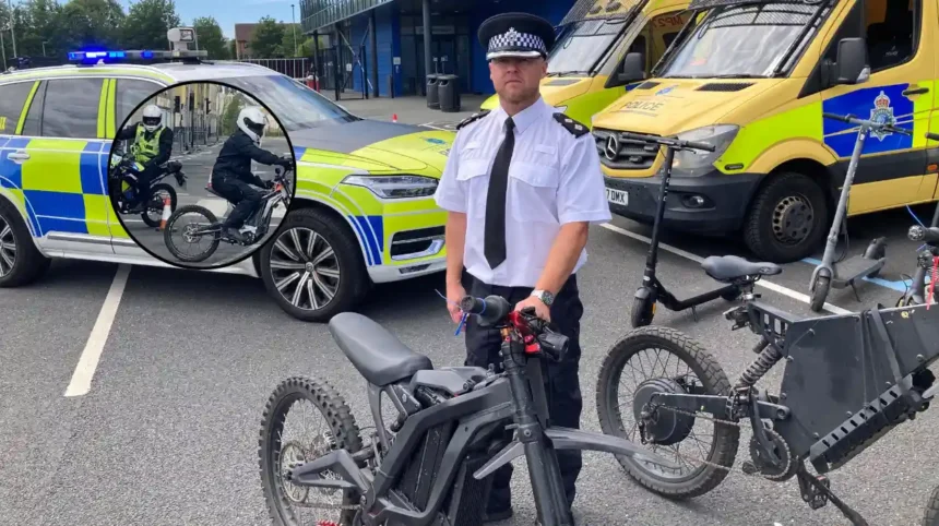 Police Seize Repeat-Offender Surron E-Bike at Yeadon Tarn 2026