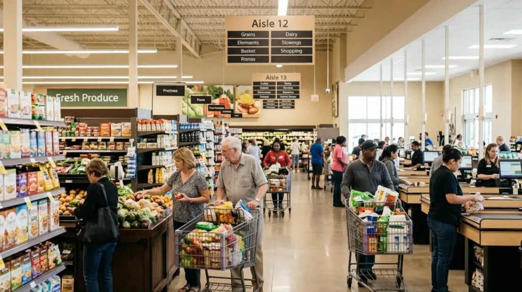 What is a supermarket chain?