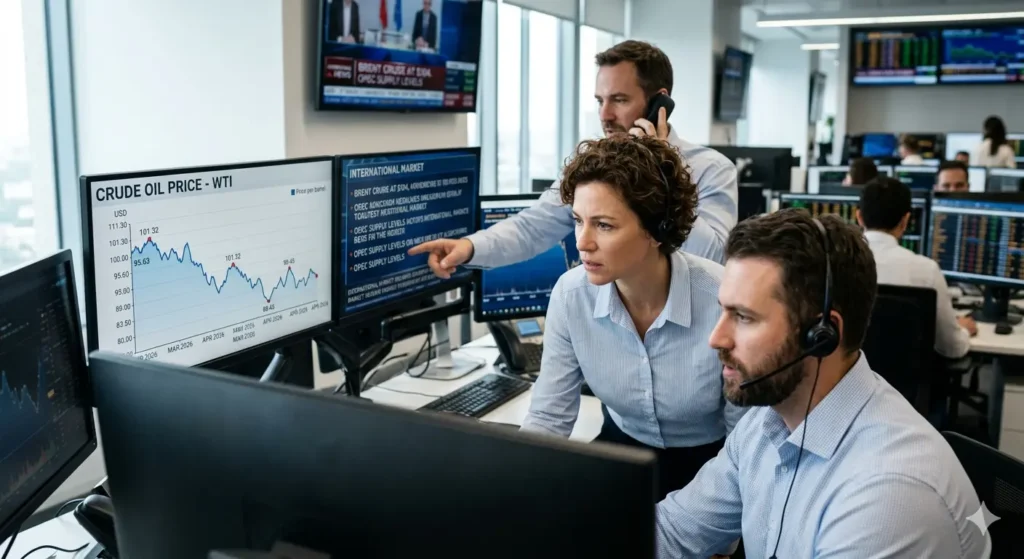 What is crude oil price?