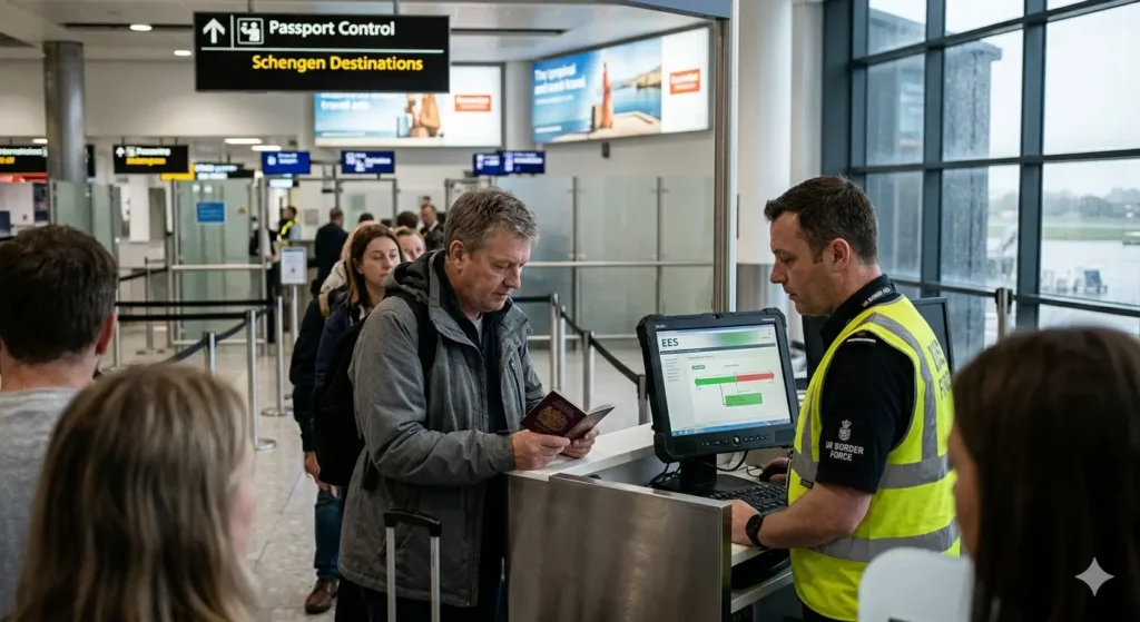 What is the 90180 rule under EES for Leeds visitors