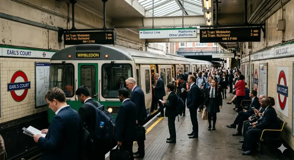What is the District line?