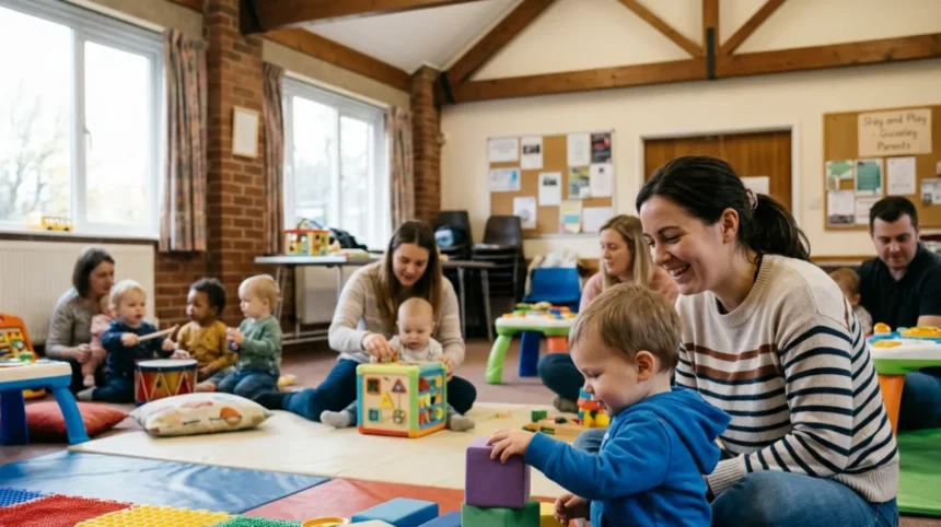 Where to find baby and toddler groups near Guiseley