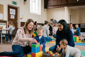 Where to find free baby and toddler groups in Rothwell