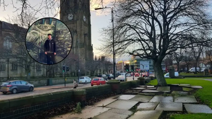 Cbloxx mural at Penny Pocket Park — Leeds 2026