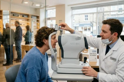 How to get a free eye test on the NHS near Otley