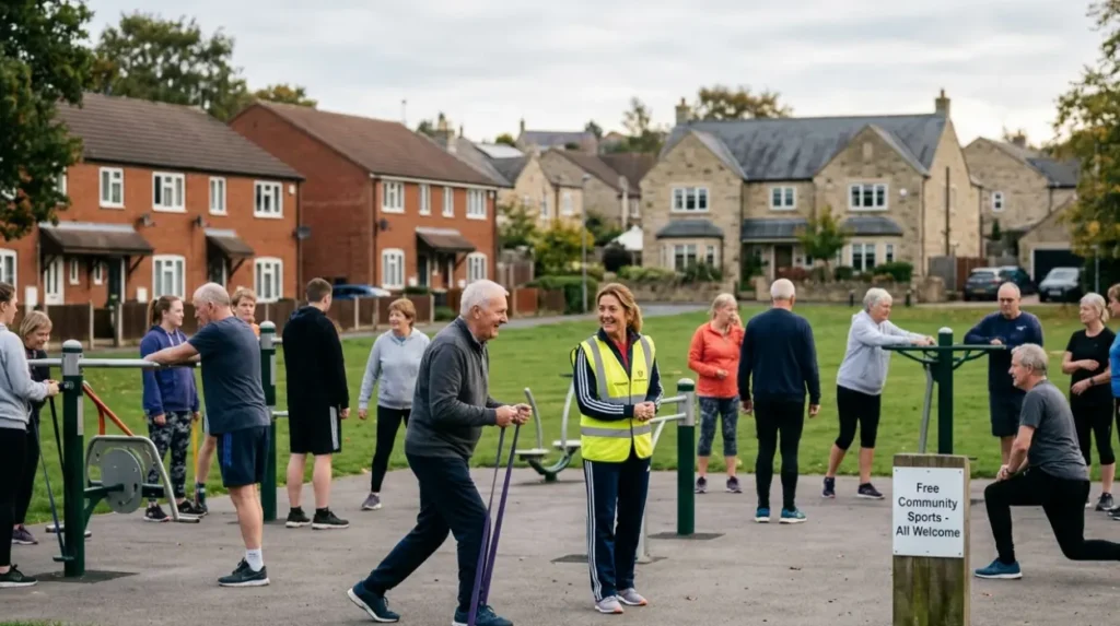 How do free sports programs impact the Wetherby community?