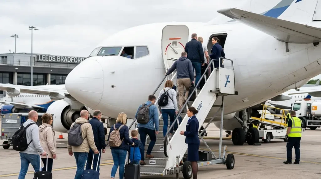 How does ACMI flying affect Leeds passengers?