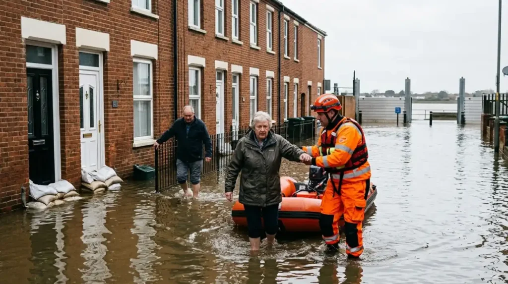 How does climate change affect UK weather?