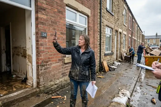 How to claim compensation for a flood-damaged home in Garforth