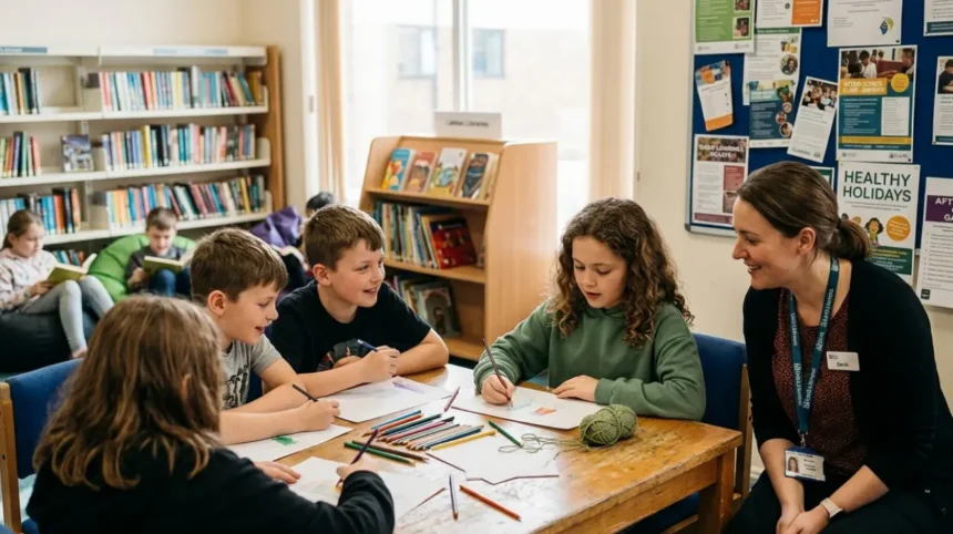 How to find free after school clubs for kids in Garforth