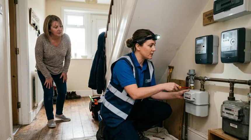 How to get a smart meter installed free in Guiseley