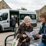 How to get travel help to hospital appointments near Guiseley