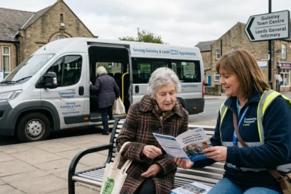 How to get travel help to hospital appointments near Guiseley