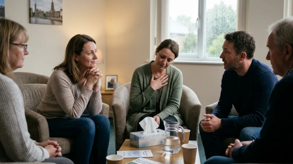 What bereavement support is available near Yeadon?