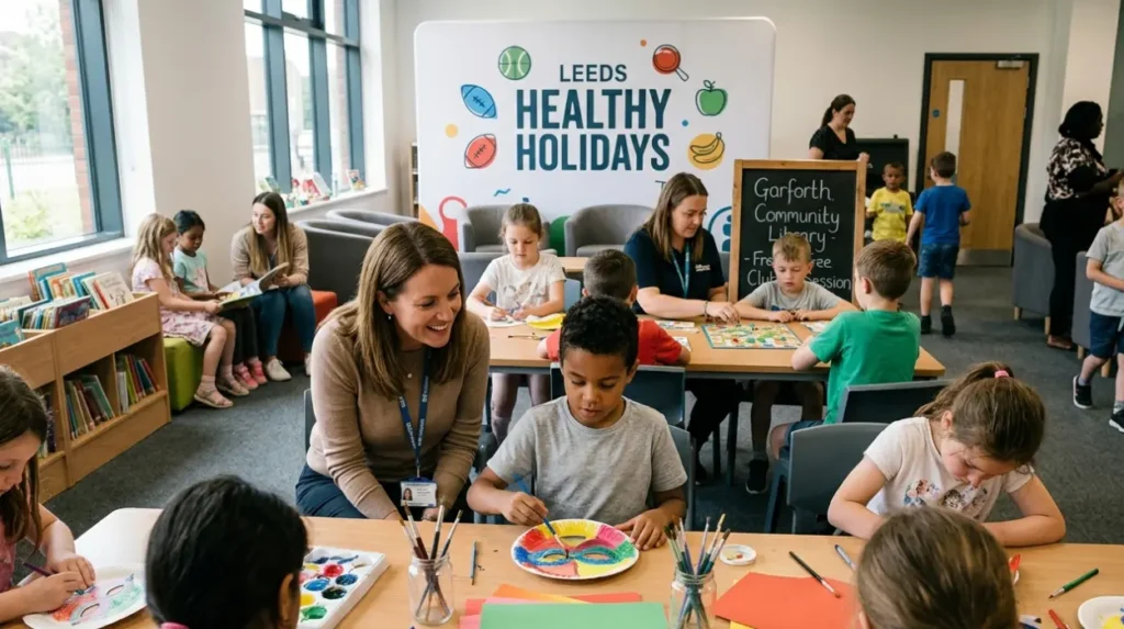 What counts as a free after-school club in Garforth?