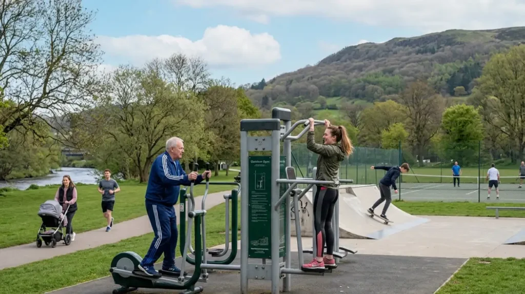 What free sports and leisure access exists in Otley?