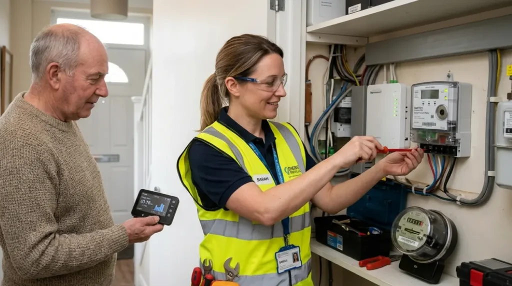 What is a smart meter, and why is it free in Guiseley?