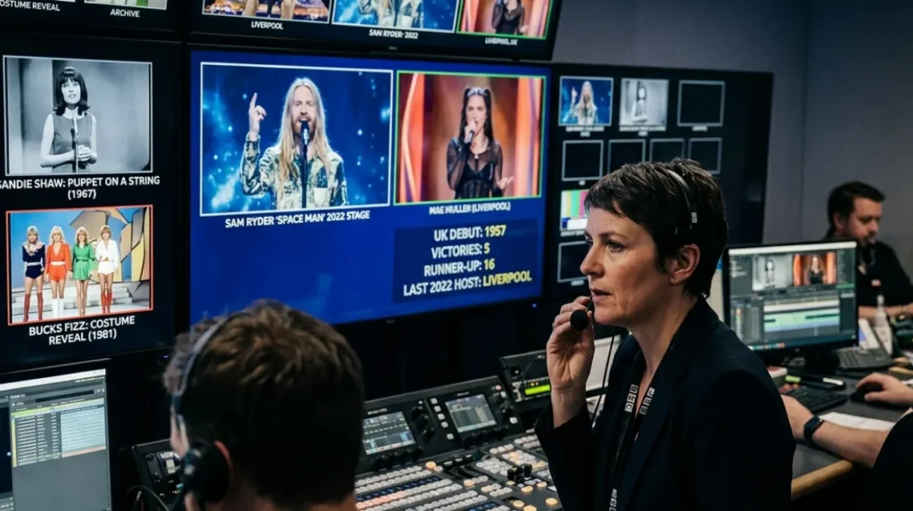 What is the history of the UK Eurovision entry?