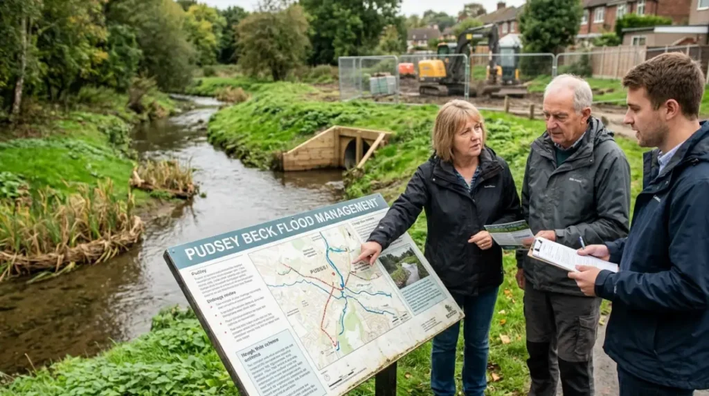 What local flood risk issues matter most in Pudsey?