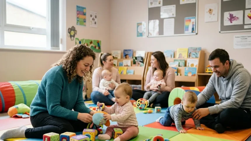 Where to find free baby and toddler groups in Pudsey