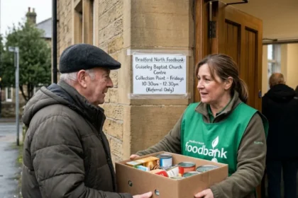 How to find a food bank near Guiseley this week