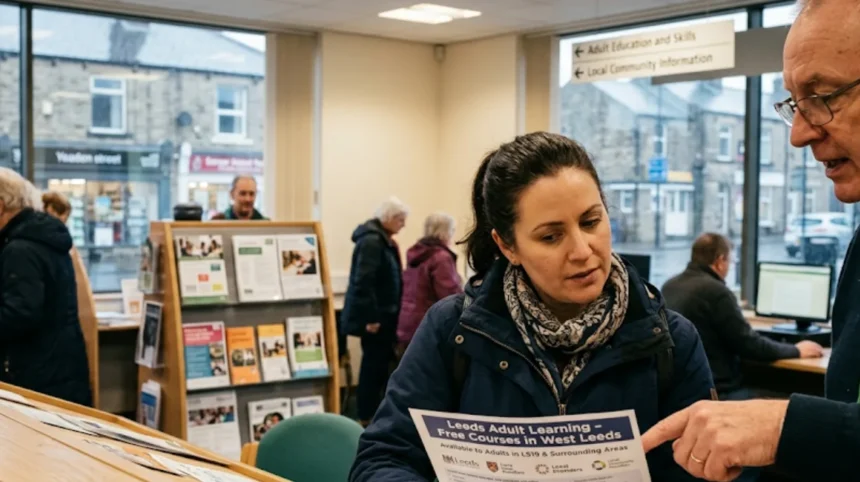 How to find free adult learning courses near Yeadon