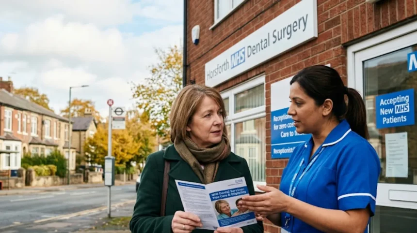 How to get NHS dental care near Horsforth for free