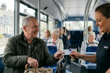 How to get disability bus travel near Otley for free