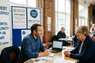 How to get free debt help in Horsforth this week