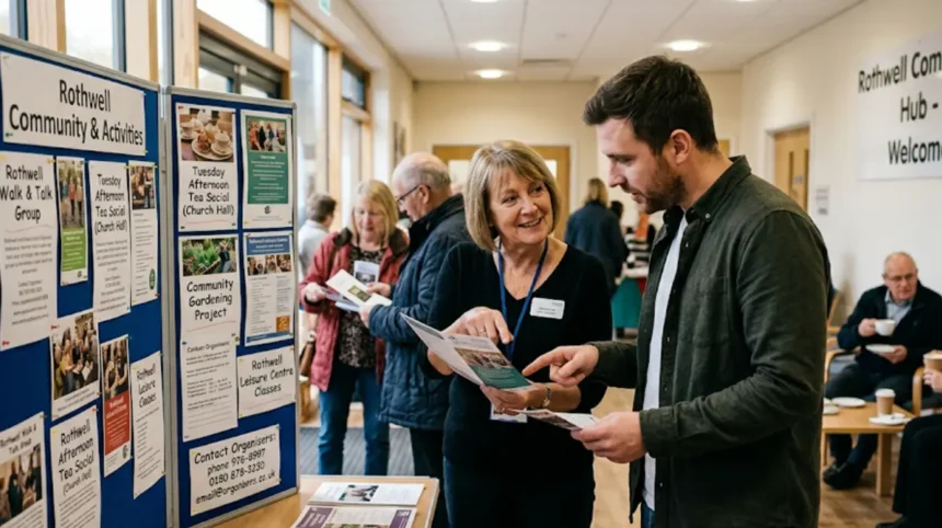 How to join a community group in Rothwell this month
