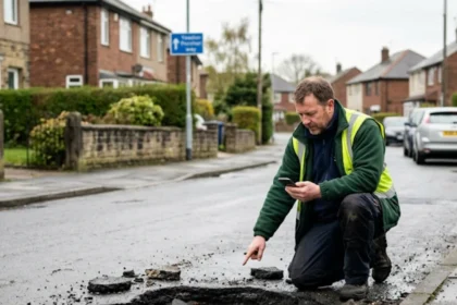 How to report a pothole on Yeadon roads