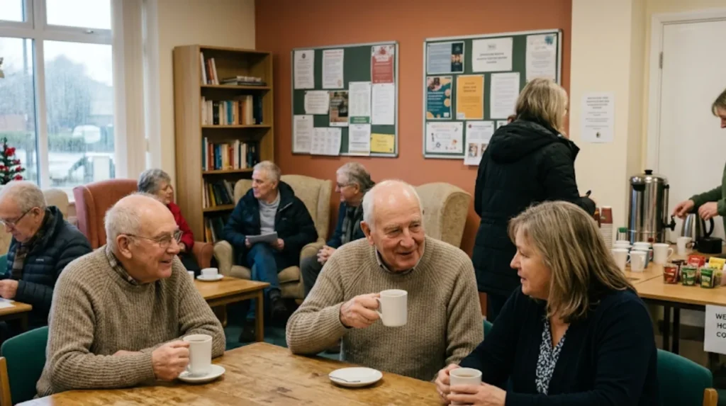 What are free warm spaces and why do they exist in Horsforth