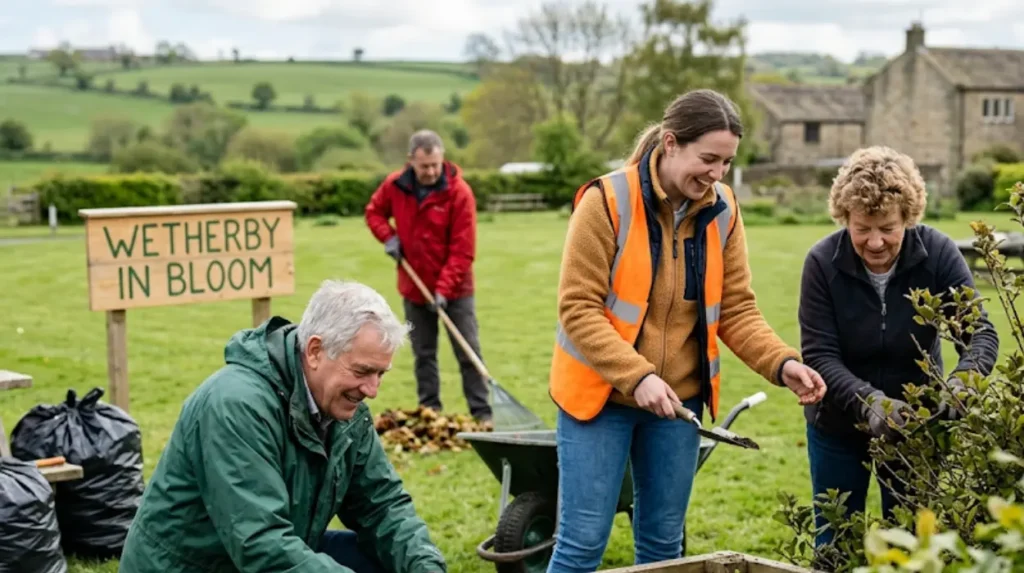 What counts as a volunteer group near Wetherby?