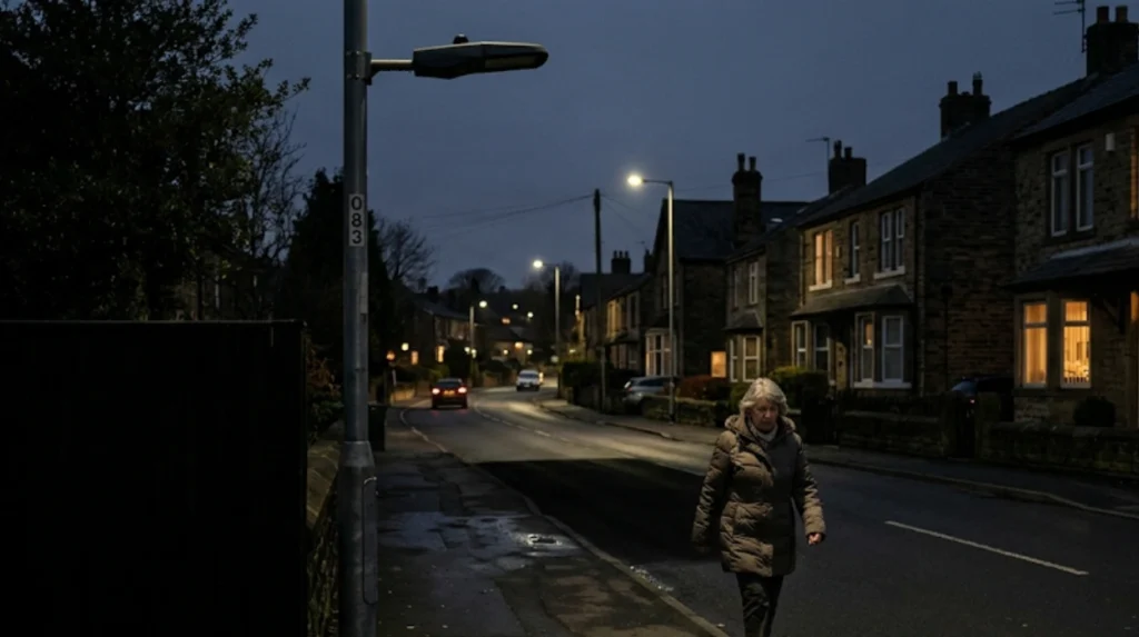 What does a street light fault mean?