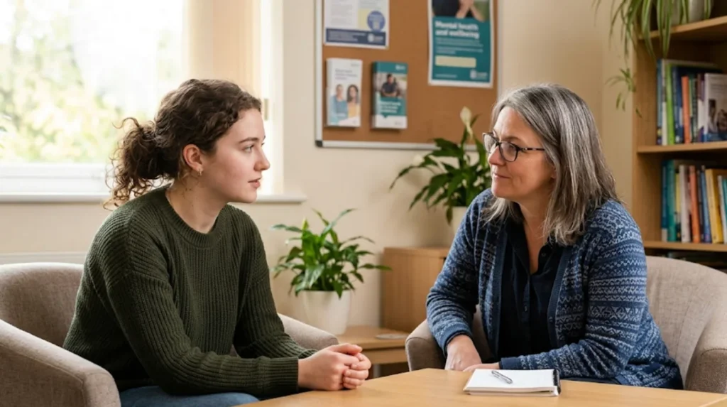 What free counselling is available for young people in Morley?