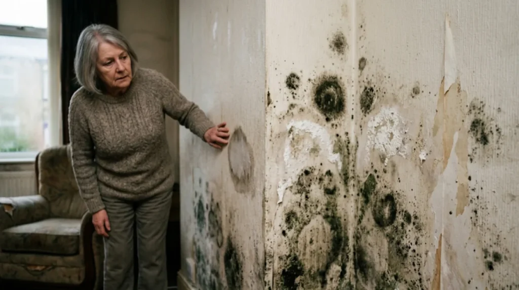 What is damp and mould and why does it appear in Guiseley homes?